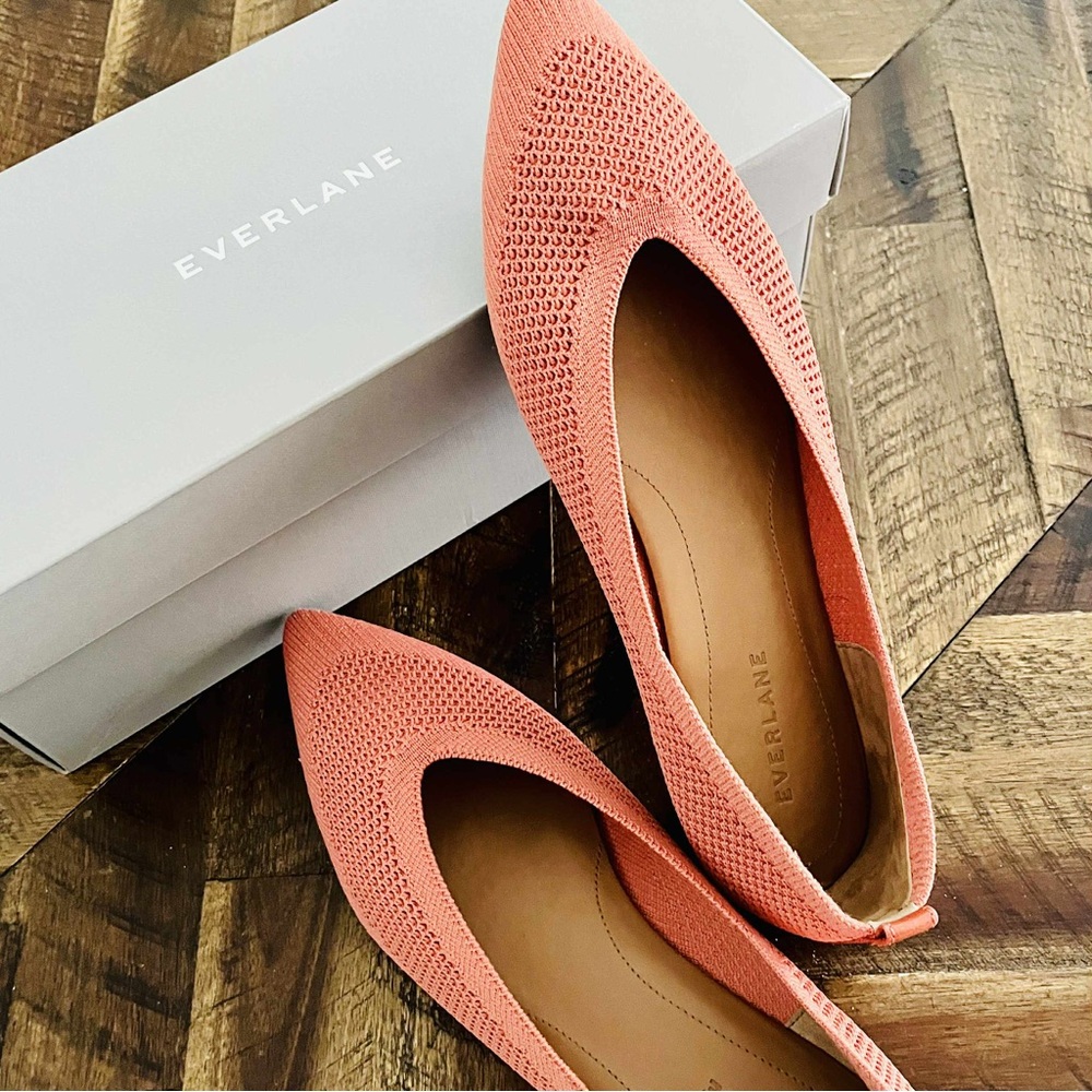 Everlane ReKnit Coral Flats